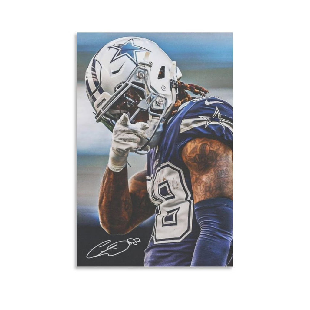 CeeDee Lamb Canvas Poster Canvas Wall Art Prints Poster Gifts Photo Picture Painting Posters Room Decor Home Decorative 08x12inch(20x30cm)