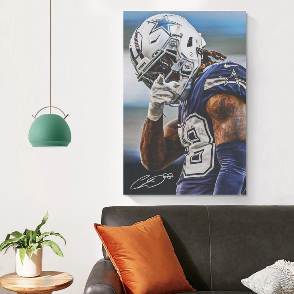 CeeDee Lamb Canvas Poster Canvas Wall Art Prints Poster Gifts Photo Picture Painting Posters Room Decor Home Decorative 08x12inch(20x30cm)