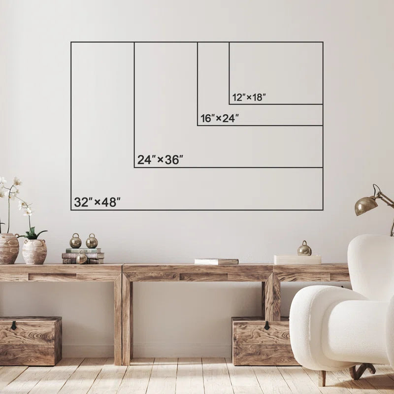 White Tree Branch With Leaves On Wood Effect Background Large Pictures Framed Canvas Print Wall Art