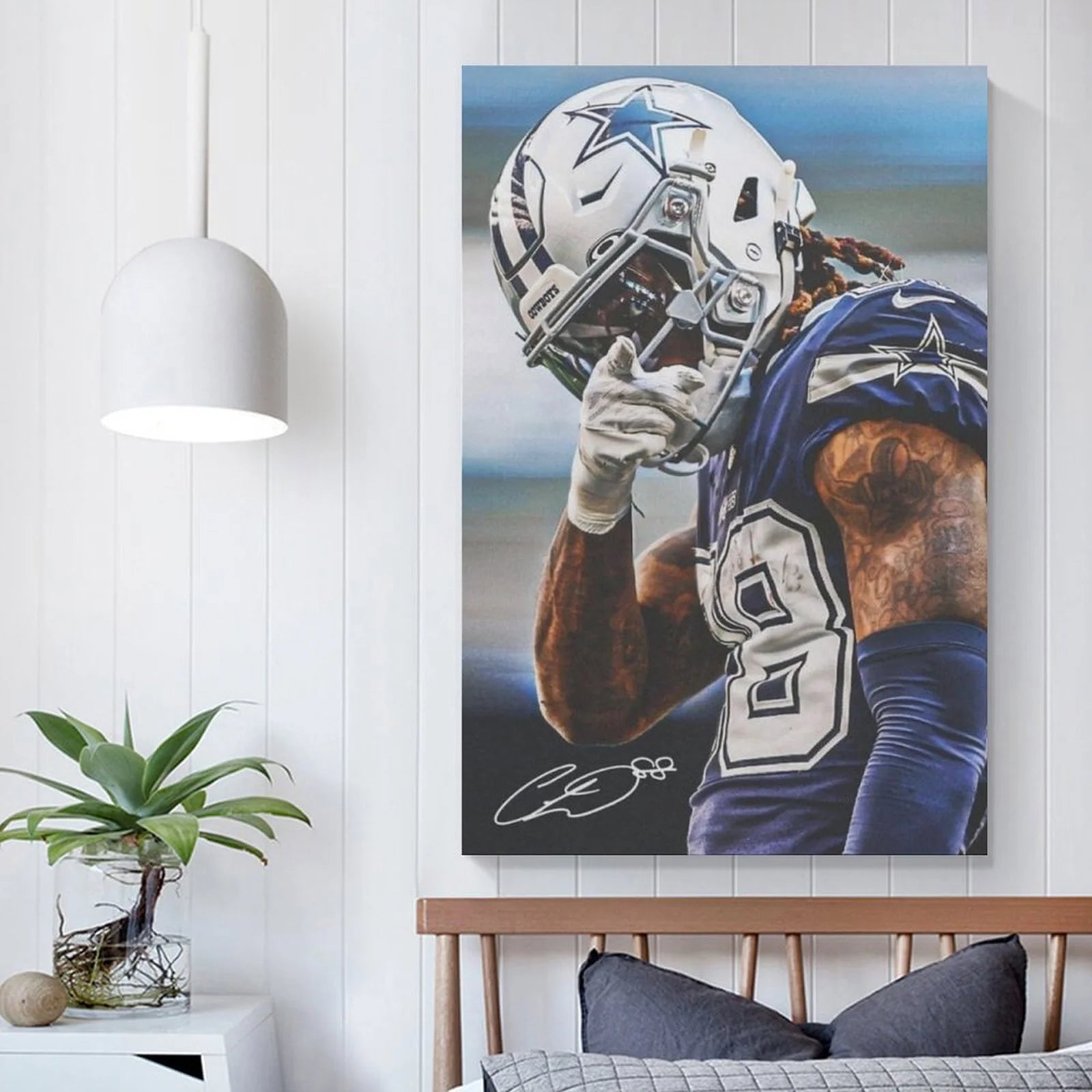 CeeDee Lamb Canvas Poster Canvas Wall Art Prints Poster Gifts Photo Picture Painting Posters Room Decor Home Decorative 08x12inch(20x30cm)